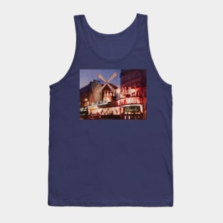 Paris. Moulin Rouge. Tank Top